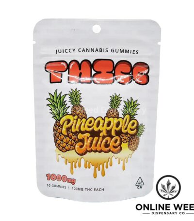 Thicc 1000mg THC Gummies - Pineapple Juice